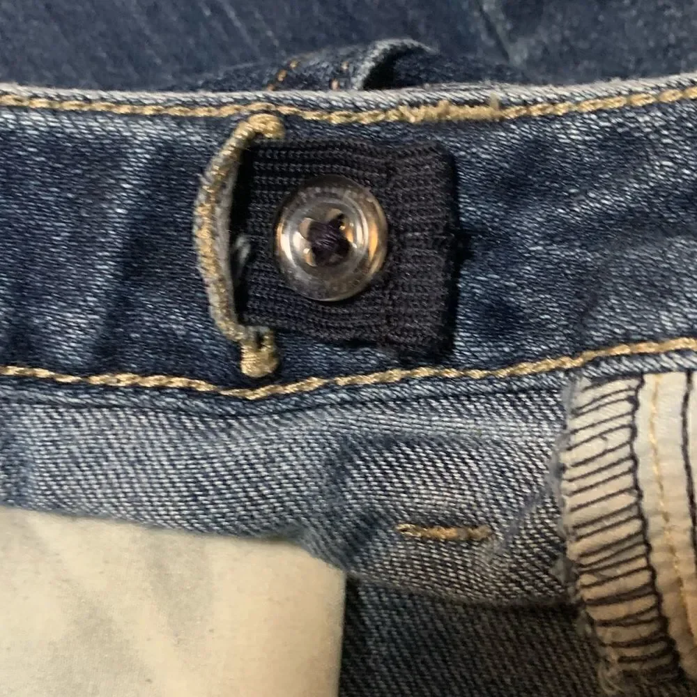Old Navy Dark Wash Capri Jeans Sz 14R